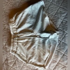 White Drawstring Shorts